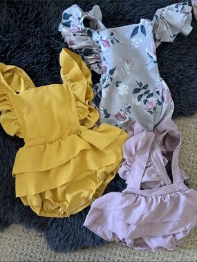 Bailey’s blossom rompers